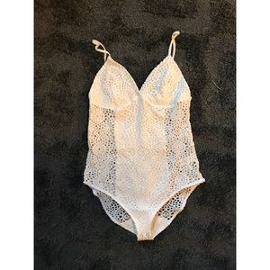 Express macrame bodysuit